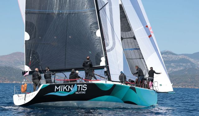 Yat yarışlarında Göcek Kış Trofesi'nin 3. ayağı, Fethiye'de başladı