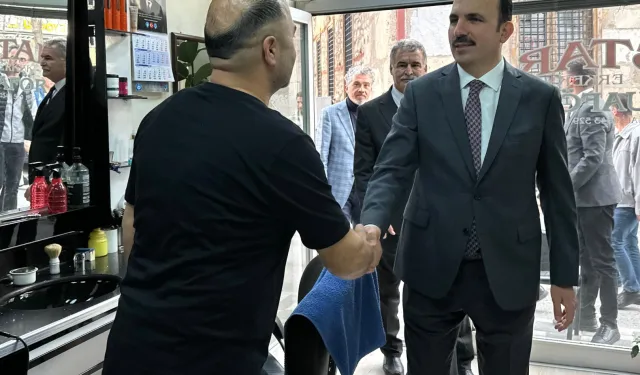 Başkan Altay esnafla ve vatandaşlarla buluştu
