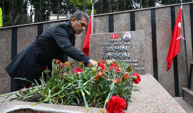 Bursa Gemlik'te şehitler unutulmadı