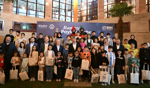 Bursa'da yetimlere Yıldırım'da şefkati