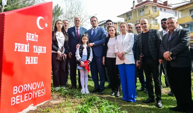 Şehit Üsteğmen Fehmi Taşkın’ın adı Bornova’da yaşayacak