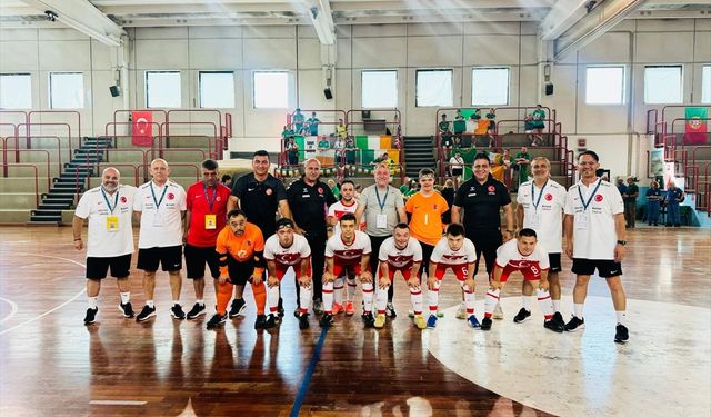 Down Sendromlular Futsal Milli Takımı, Avrupa Şampiyonası'nda İrlanda ve ABD'yi yendi