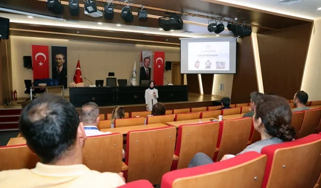 Kayseri Talas personeline ilk yardım eğitimi