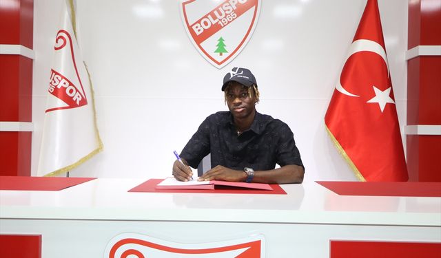 Boluspor, Nijeryalı futbolcu Rasheed Akanbi ile 2 yıllık sözleşme imzaladı
