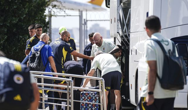 Fenerbahçe, yeni sezon hazırlıkları için Portekiz'e gitti
