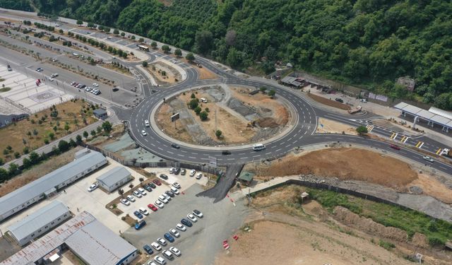 Trabzon Şehir Hastanesi Kavşağı trafiğe açıldı