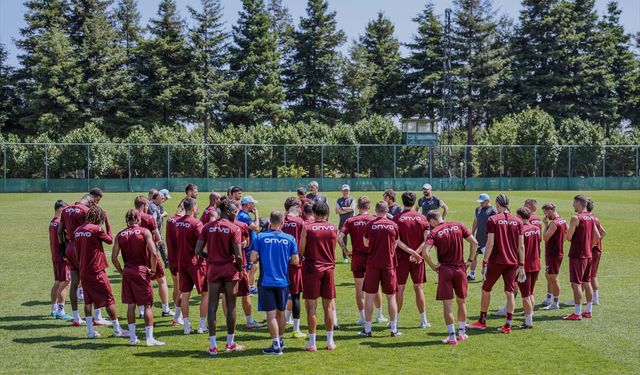 Trabzonspor, yeni sezon hazırlıklarına devam etti