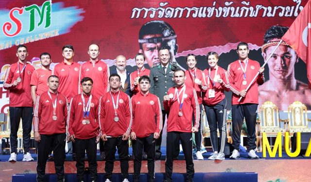 TSK Muaythai Milli Takımı, CISM Muaythai Challenge Şampiyonası'nda 11 madalya kazandı