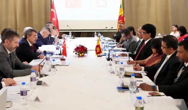 Bakan Tekin Türkiye-Sri Lanka iş birliği toplantısında