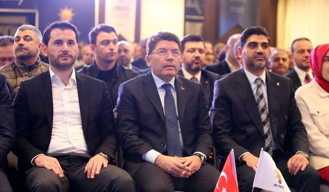 Adalet Bakanı Yılmaz Tunç, Karabük'te konuştu: