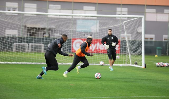 Alanyaspor, Eyüpspor maçının hazırlıklarına başladı