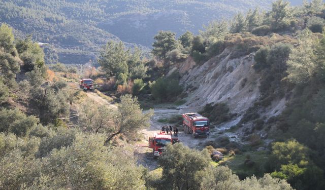 Antalya'da orman yangınında 2 hektar alan zarar gördü