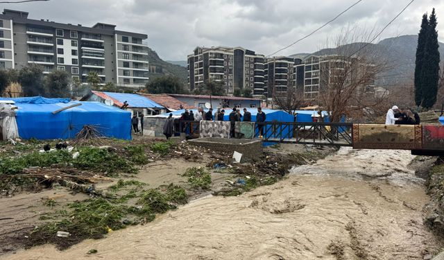 Aydın'da sağanak etkili oldu