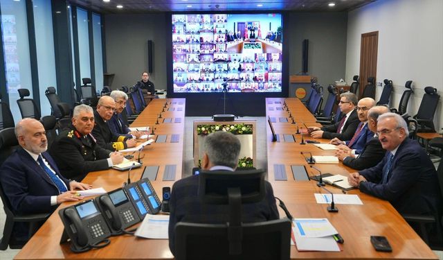 Bakan Yerlikaya'nın başkanlığında 'Koordinasyon Toplantısı' yapıldı