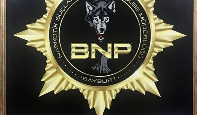 Bayburt'ta uyuşturucu operasyonunda 1 şüpheli tutuklandı