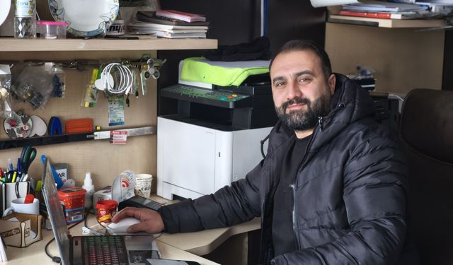 Bingöl'de esnaf, AA'nın 'Yılın Kareleri' oylamasına katıldı