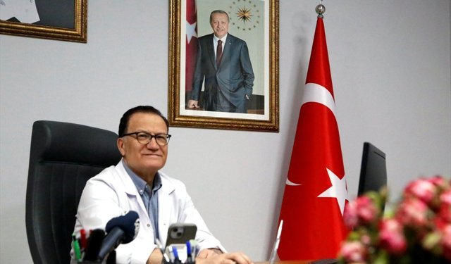 Bişkek Kırgız-Türk Dostluk Devlet Hastanesi Başhekimi Olsun, AA'nın 'Yılın Kareleri' oylamasına katıldı