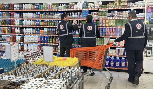 Bolu'da ramazan öncesi market ve mağazalarda fiyat denetimi yapıldı