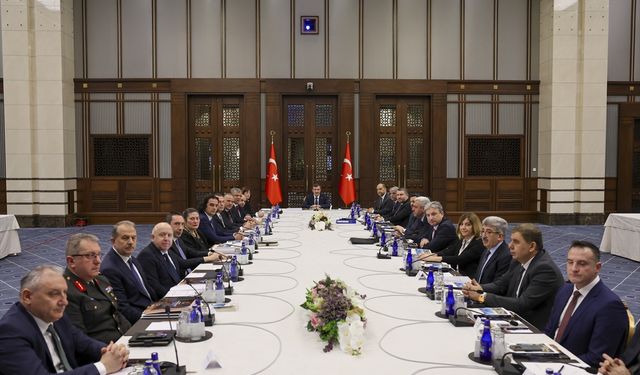 Cumhurbaşkanı Yardımcısı Yılmaz, Türkiye Coğrafi Bilgi Sistemi Kurulu Toplantısı'nda konuştu: