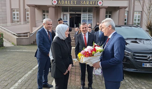 Danıştay Başkanı Yiğit, Zonguldak'ta ziyaretlerde bulundu