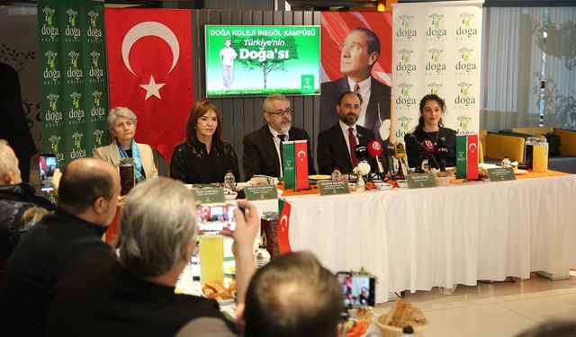 Doğa Koleji yönetimi İnegöl'de eğitim vizyonunu paylaştı