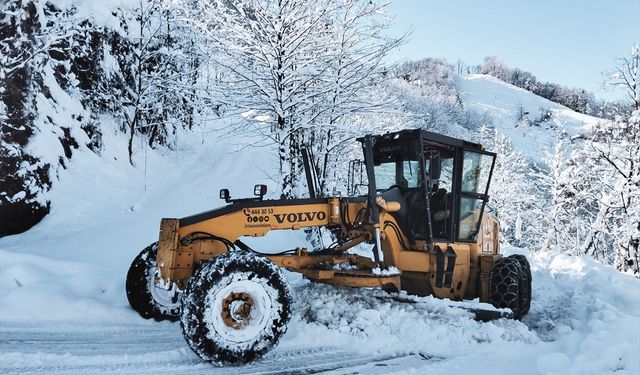 Doğu Karadeniz'de 128 köye ulaşım sağlanamıyor