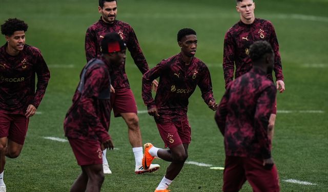 Galatasaray, Manchester City maçı hazırlıklarını tamamladı