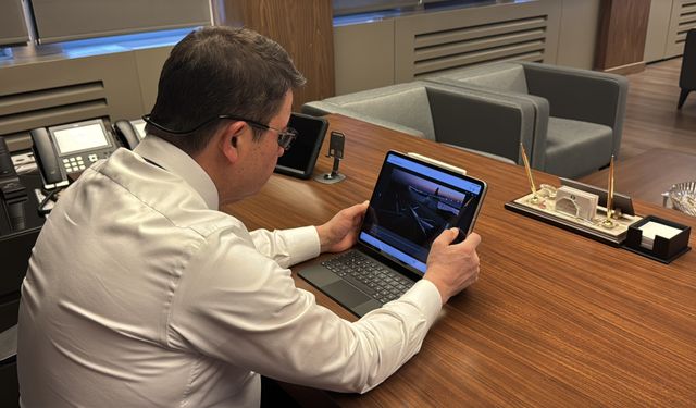 Gaziantep Emniyet Müdürü Özcan, AA'nın 'Yılın Kareleri' oylamasına katıldı