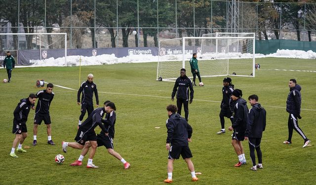 Gaziantep FK, Gençlerbirliği maçının hazırlıklarına devam etti