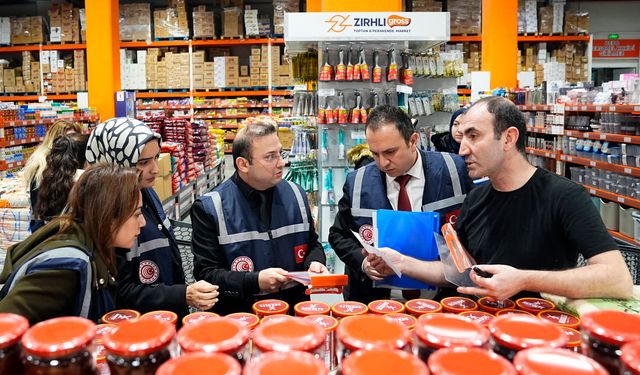 İstanbul'da Ticaret Bakanlığı ekipleri ramazan ayı öncesi fiyat denetimi yaptı
