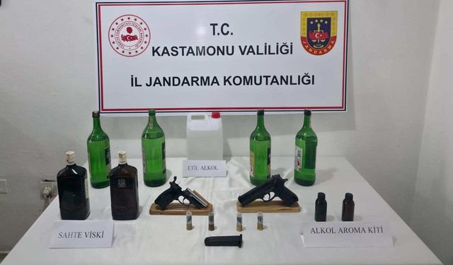 Kastamonu'da kaçakçılık ve uyuşturucu operasyonlarında 6 zanlı yakalandı