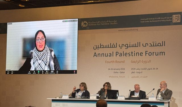 Katar'da düzenlenen Filistin Forumu'nda Gazze'deki eğitim krizi masaya yatırıldı