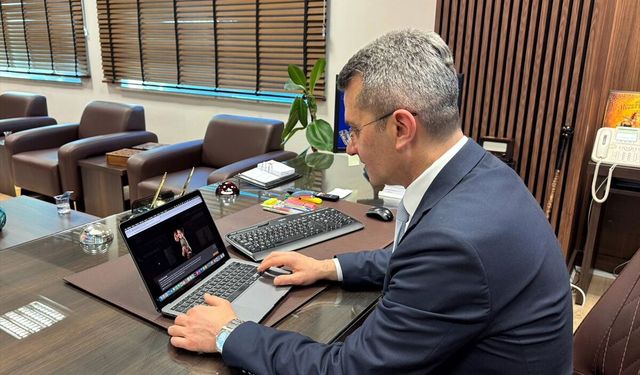 Kırıkkale Adalet Komisyonu Başkanı Sezgin, AA'nın 'Yılın Kareleri' oylamasına katıldı