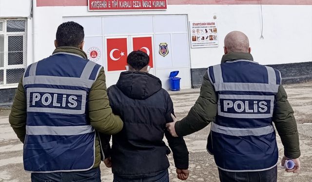 Kırşehir'de 82 yıl kesinleşmiş hapis cezası bulunan hükümlü yakalandı