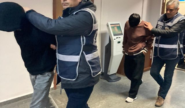 Konya'da motosiklet hırsızlığı şüphelileri yakalandı