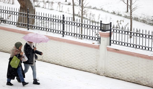 Malatya'da kar etkili oluyor