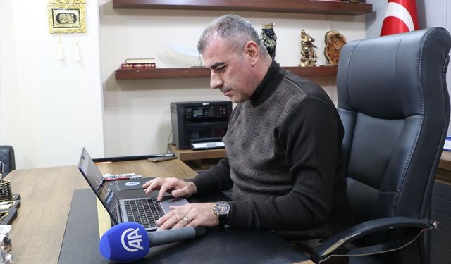 MHP Kilis İl Başkanı ile Musabeyli İlçe Başkanı, AA'nın 'Yılın Kareleri' oylamasına katıldı