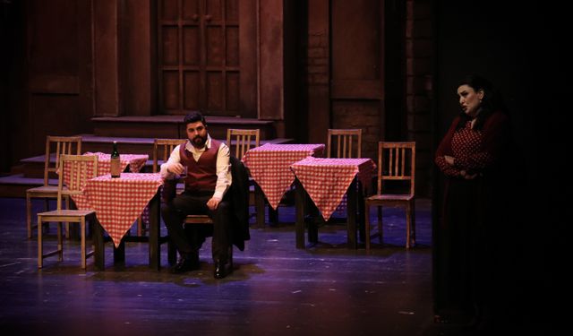 Samsun Devlet Opera ve Balesi 'Cavalleria Rusticana' operasının prömiyerini yaptı