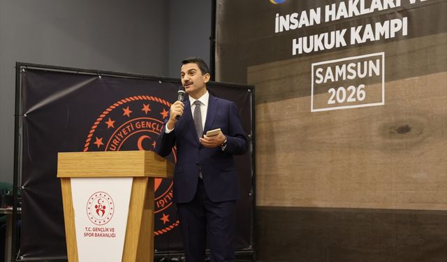Samsun'da 10. Tematik Kış Kampı 'İnsan Hakları ve Hukuk' temasıyla başladı