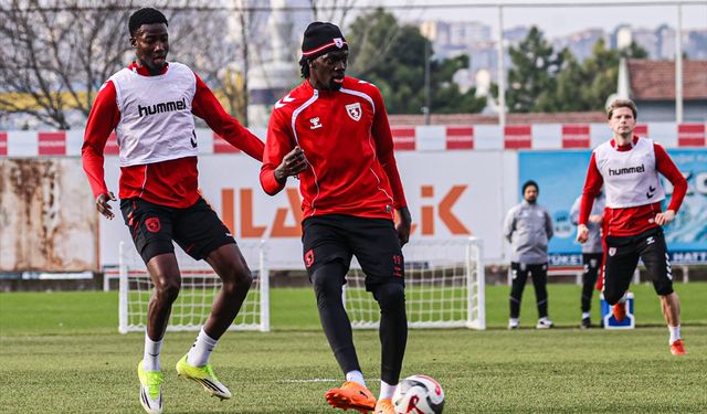 Samsunspor, Kasımpaşa maçının hazırlıklarını sürdürdü.