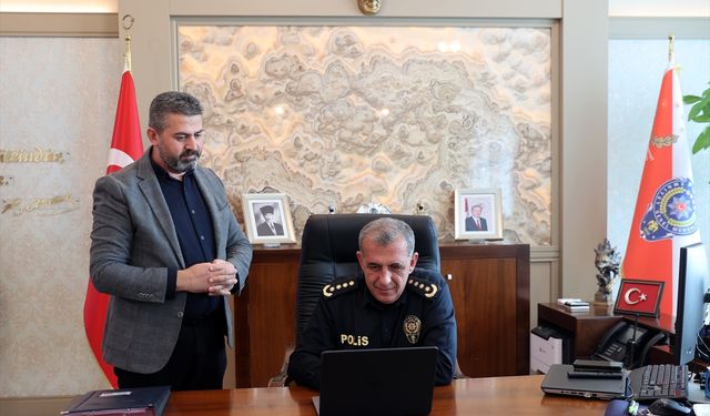 Sivas Emniyet Müdürü Alaağaçlı, AA'nın 'Yılın Kareleri' oylamasına katıldı