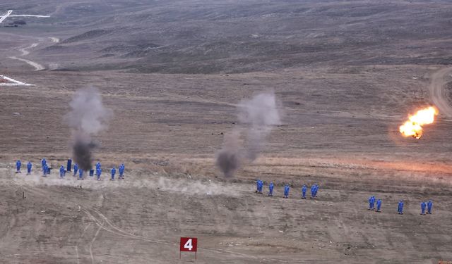 STM'nin sürü İHA'ları gerçek mühimmatla hedefi vurdu