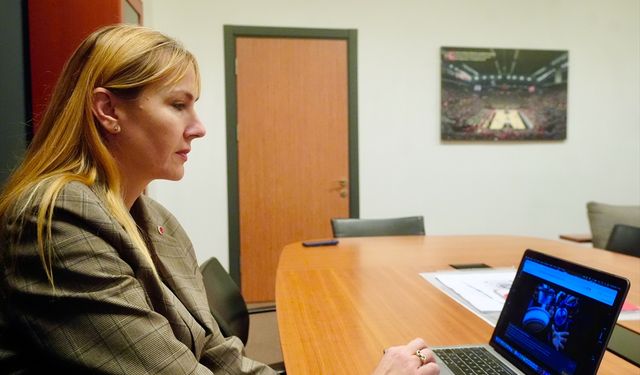 TBF Yönetim Kurulu Üyesi Gülşah Akkaya, AA'nın 'Yılın Kareleri' oylamasına katıldı