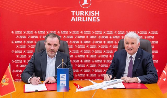 THY ve Air Montenegro arasında kod paylaşımı anlaşması
