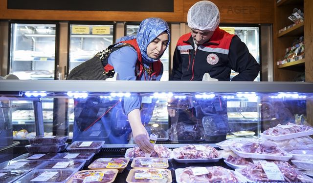 Ticaret Bakanlığı ile Tarım ve Orman Bakanlığı ekipleri kasapları denetledi