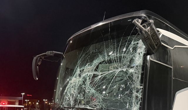 Trabzon'da terminalde otobüsün çarptığı çocuk yaralandı