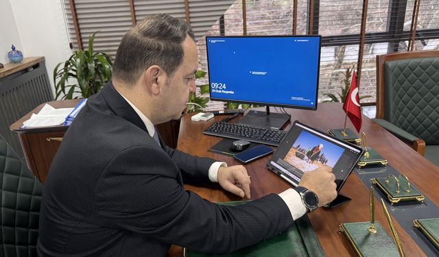 Zonguldak İl Milli Eğitim Müdürü Uygar Keskin, AA'nın 'Yılın Kareleri' oylamasına katıldı