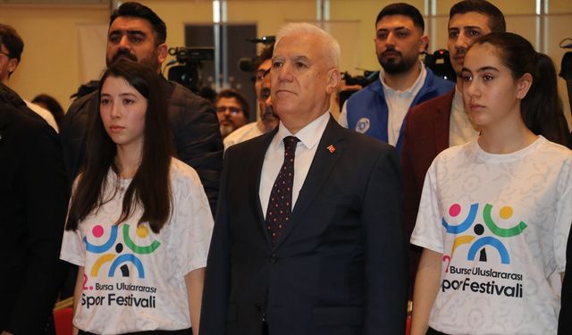2. Bursa Uluslararası Spor Festivali 23 Mart'ta başlayacak