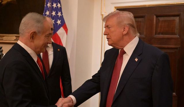 ABD Başkanı Trump ile İsrail Başbakanı Netanyahu arasındaki görüşme başladı