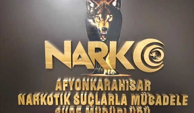 Afyonkarahisar'da uyuşturucu operasyonunda 1 şüpheli tutuklandı